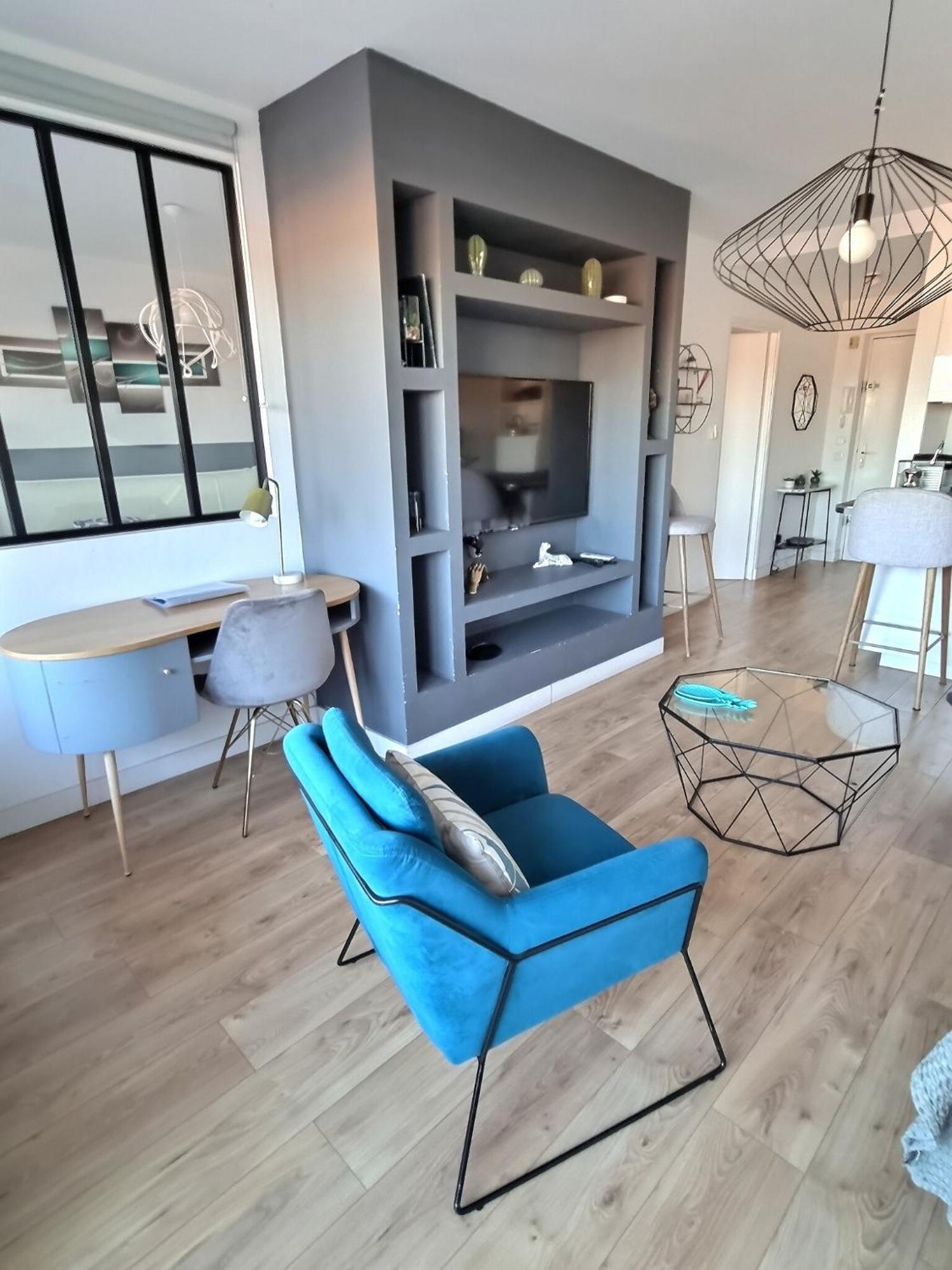 Appartement T2 Prado Chanot Plage Marseille Ngoại thất bức ảnh