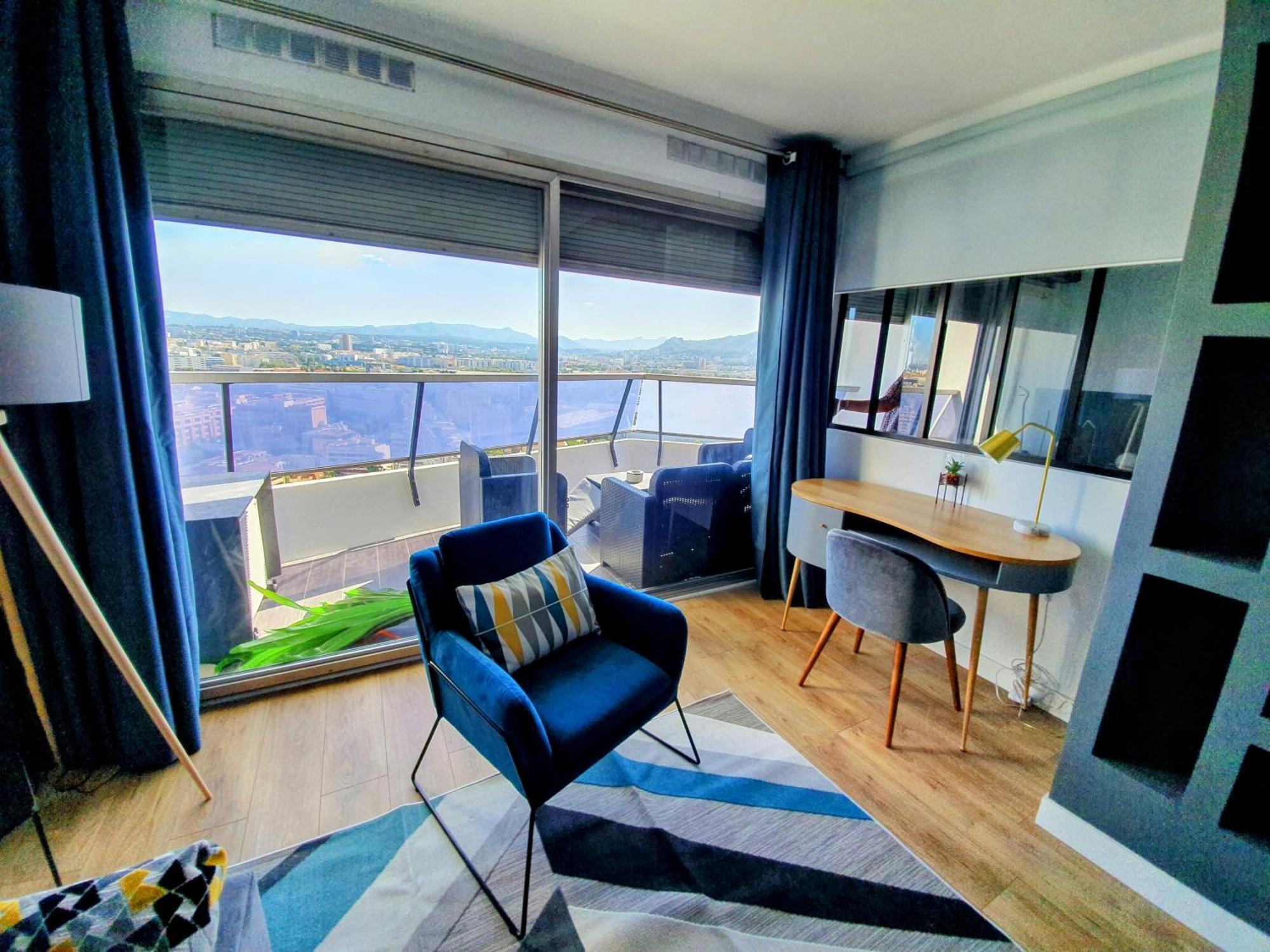 Appartement T2 Prado Chanot Plage Marseille Ngoại thất bức ảnh