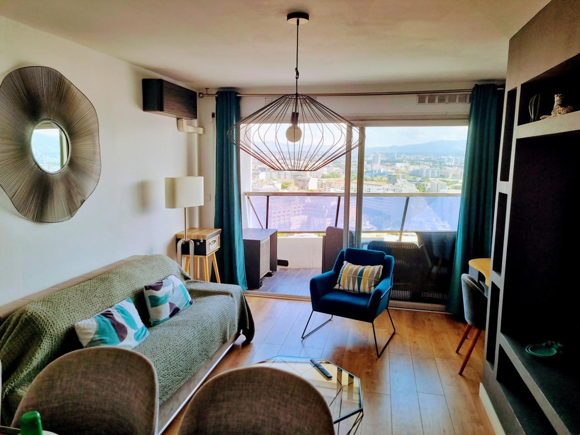 Appartement T2 Prado Chanot Plage Marseille Ngoại thất bức ảnh